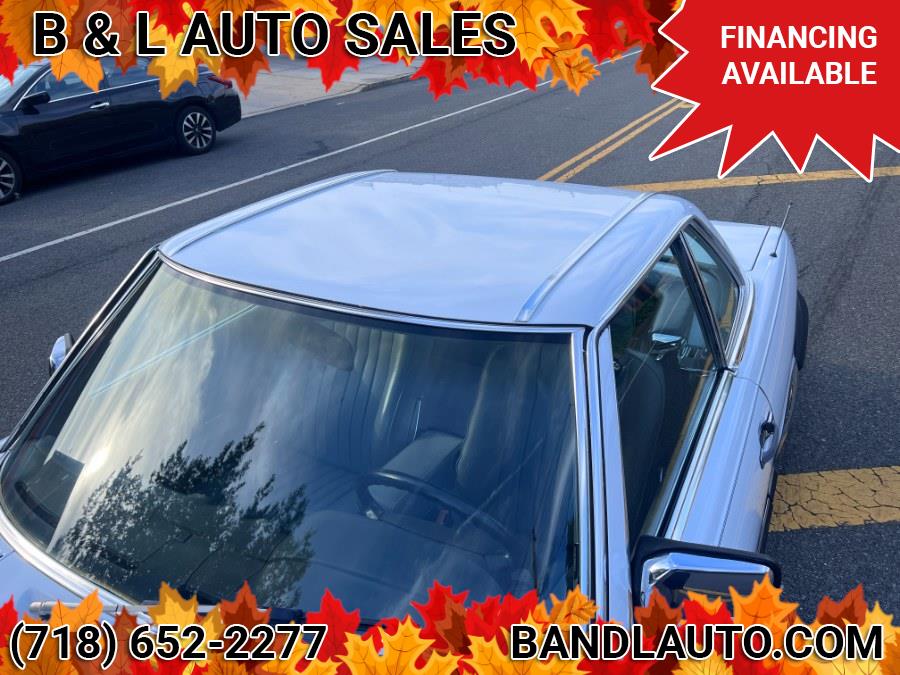 1986 Mercedes-Benz 560SL 2dr Roadster, available for sale in Bronx, New York | B & L Auto Sales LLC. Bronx, New York 1986 Mercedes-Benz 560SL 2dr Roadster, available for sale in Bronx, New York | B & L Auto Sales LLC. Bronx, New York