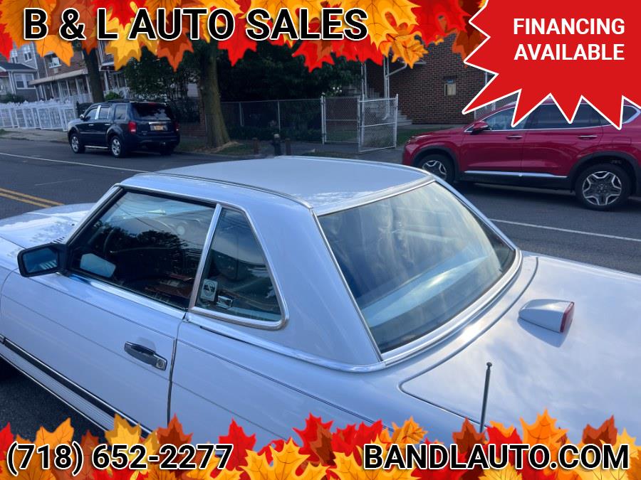 1986 Mercedes-Benz 560SL 2dr Roadster, available for sale in Bronx, New York | B & L Auto Sales LLC. Bronx, New York 1986 Mercedes-Benz 560SL 2dr Roadster, available for sale in Bronx, New York | B & L Auto Sales LLC. Bronx, New York