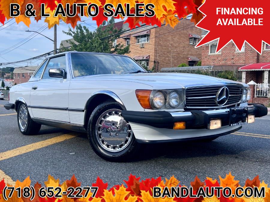 1986 Mercedes-Benz 560SL 2dr Roadster, available for sale in Bronx, New York | B & L Auto Sales LLC. Bronx, New York 1986 Mercedes-Benz 560SL 2dr Roadster, available for sale in Bronx, New York | B & L Auto Sales LLC. Bronx, New York