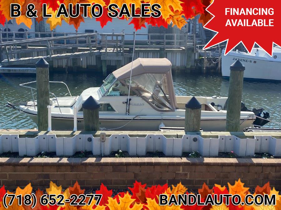 1974 Stamas Cabin Cruiser 21' Boat, available for sale in Bronx, New York | B & L Auto Sales LLC. Bronx, New York 1974 Stamas Cabin Cruiser 21' Boat, available for sale in Bronx, New York | B & L Auto Sales LLC. Bronx, New York