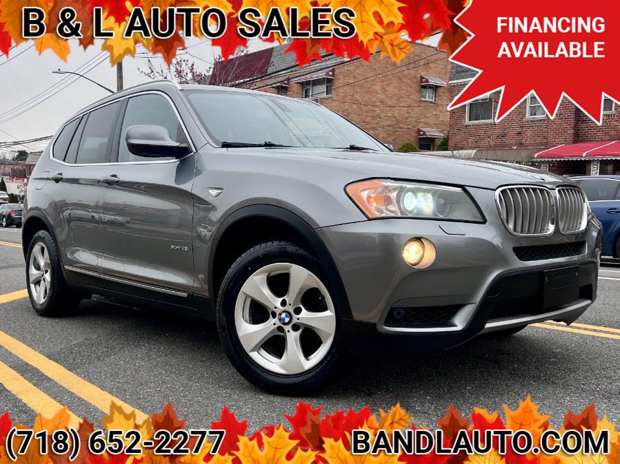 2011 BMW X3 AWD 4dr 35i, available for sale in Bronx, New York | B & L Auto Sales LLC. Bronx, New York 2011 BMW X3 AWD 4dr 35i, available for sale in Bronx, New York | B & L Auto Sales LLC. Bronx, New York