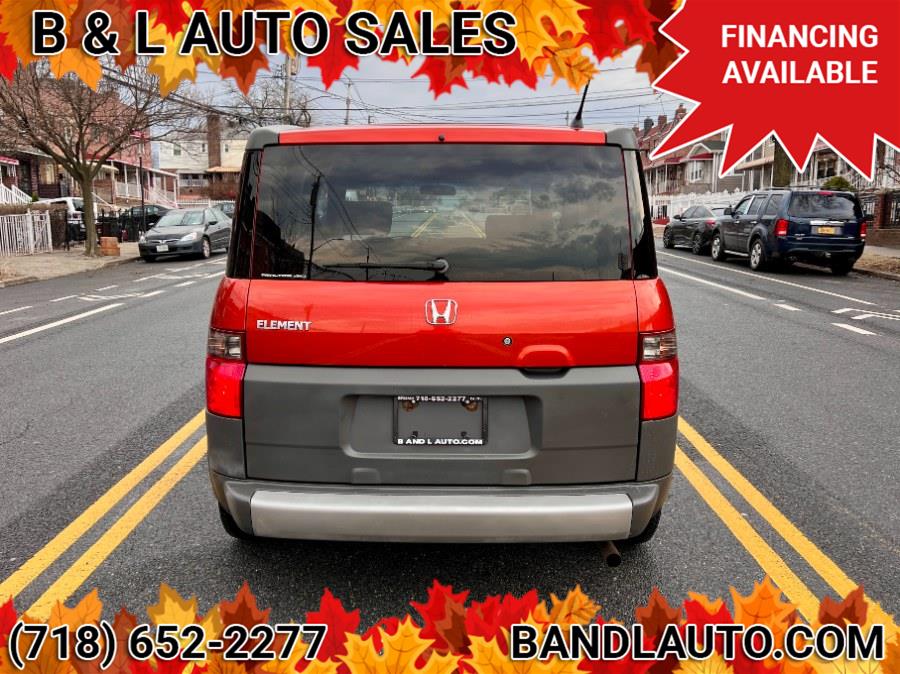 2005 Honda Element 4WD EX, available for sale in Bronx, New York | B & L Auto Sales LLC. Bronx, New York 2005 Honda Element 4WD EX, available for sale in Bronx, New York | B & L Auto Sales LLC. Bronx, New York
