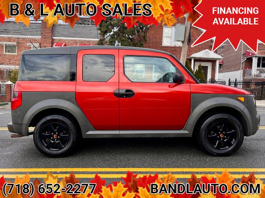 2005 Honda Element 4WD EX, available for sale in Bronx, New York | B & L Auto Sales LLC. Bronx, New York 2005 Honda Element 4WD EX, available for sale in Bronx, New York | B & L Auto Sales LLC. Bronx, New York