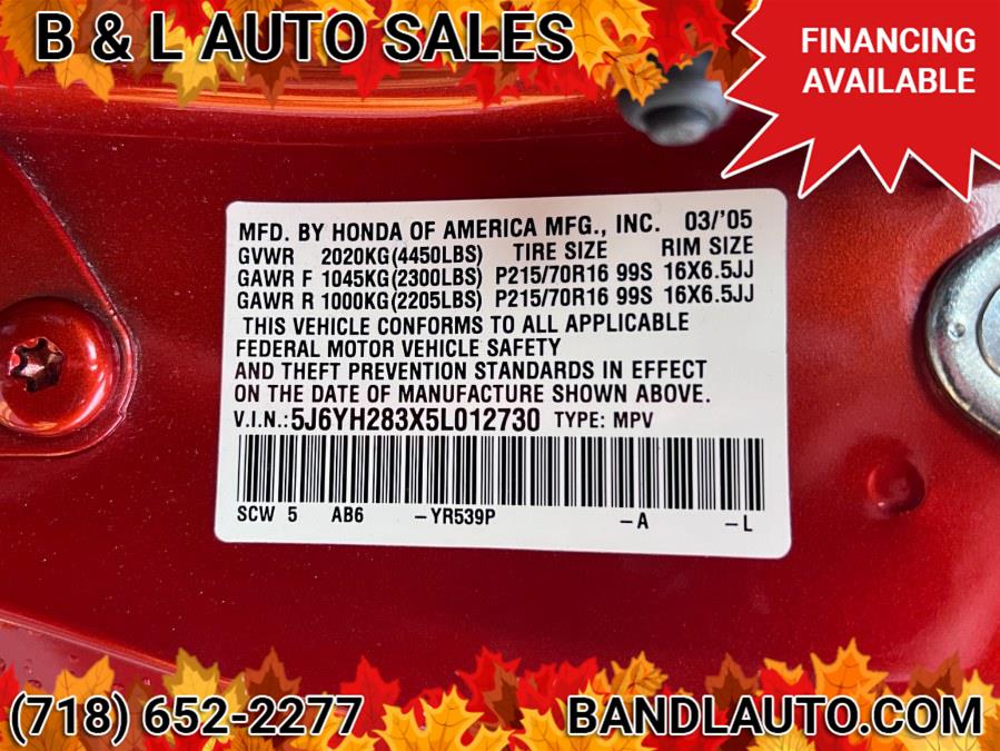 2005 Honda Element 4WD EX, available for sale in Bronx, New York | B & L Auto Sales LLC. Bronx, New York 2005 Honda Element 4WD EX, available for sale in Bronx, New York | B & L Auto Sales LLC. Bronx, New York