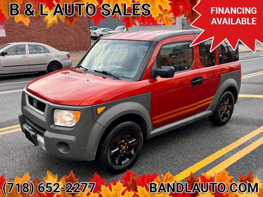 2005 Honda Element 4WD EX, available for sale in Bronx, New York | B & L Auto Sales LLC. Bronx, New York 2005 Honda Element 4WD EX, available for sale in Bronx, New York | B & L Auto Sales LLC. Bronx, New York