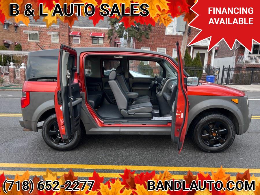 2005 Honda Element 4WD EX, available for sale in Bronx, New York | B & L Auto Sales LLC. Bronx, New York 2005 Honda Element 4WD EX, available for sale in Bronx, New York | B & L Auto Sales LLC. Bronx, New York