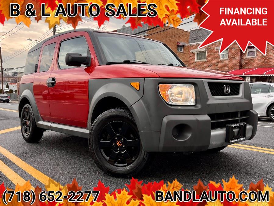 2005 Honda Element 4WD EX, available for sale in Bronx, New York | B & L Auto Sales LLC. Bronx, New York 2005 Honda Element 4WD EX, available for sale in Bronx, New York | B & L Auto Sales LLC. Bronx, New York