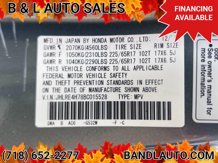 2011 Honda CR-V 4WD 5dr EX-L, available for sale in Bronx, New York | B & L Auto Sales LLC. Bronx, New York 2011 Honda CR-V 4WD 5dr EX-L, available for sale in Bronx, New York | B & L Auto Sales LLC. Bronx, New York