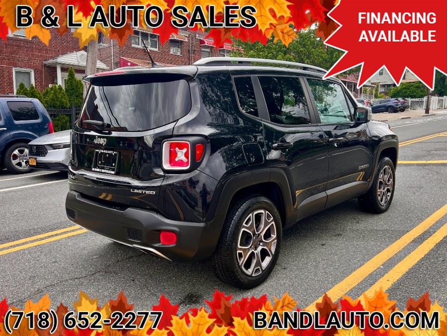 2017 Jeep Renegade Limited 4x4, available for sale in Bronx, New York | B & L Auto Sales LLC. Bronx, New York 2017 Jeep Renegade Limited 4x4, available for sale in Bronx, New York | B & L Auto Sales LLC. Bronx, New York