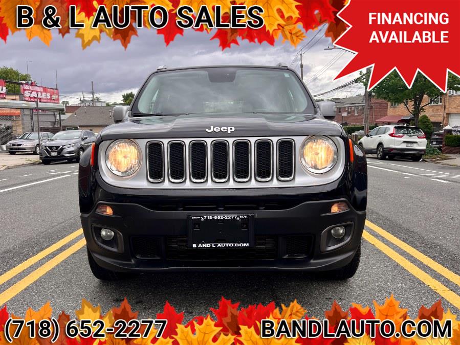 2017 Jeep Renegade Limited 4x4, available for sale in Bronx, New York | B & L Auto Sales LLC. Bronx, New York 2017 Jeep Renegade Limited 4x4, available for sale in Bronx, New York | B & L Auto Sales LLC. Bronx, New York