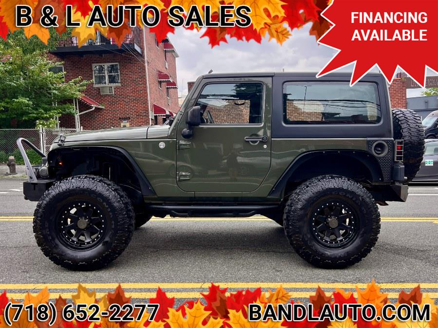 2015 Jeep Wrangler 4WD 2dr Sport Custom, available for sale in Bronx, New York | B & L Auto Sales LLC. Bronx, New York 2015 Jeep Wrangler 4WD 2dr Sport Custom, available for sale in Bronx, New York | B & L Auto Sales LLC. Bronx, New York