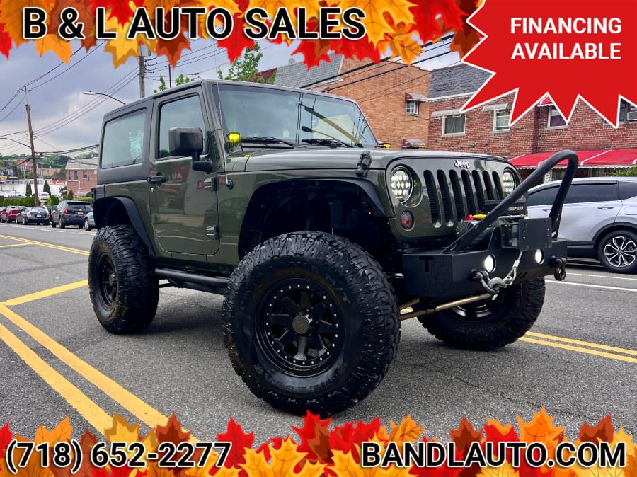 2015 Jeep Wrangler 4WD 2dr Sport Custom, available for sale in Bronx, New York | B & L Auto Sales LLC. Bronx, New York 2015 Jeep Wrangler 4WD 2dr Sport Custom, available for sale in Bronx, New York | B & L Auto Sales LLC. Bronx, New York