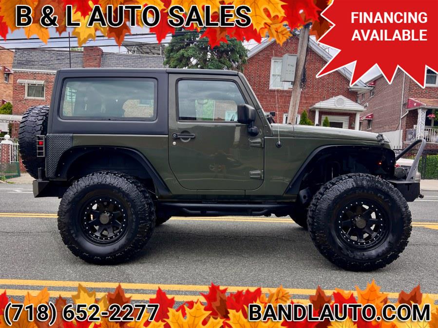 2015 Jeep Wrangler 4WD 2dr Sport Custom, available for sale in Bronx, New York | B & L Auto Sales LLC. Bronx, New York 2015 Jeep Wrangler 4WD 2dr Sport Custom, available for sale in Bronx, New York | B & L Auto Sales LLC. Bronx, New York