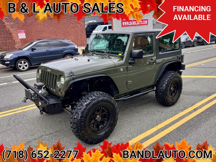 2015 Jeep Wrangler 4WD 2dr Sport Custom, available for sale in Bronx, New York | B & L Auto Sales LLC. Bronx, New York 2015 Jeep Wrangler 4WD 2dr Sport Custom, available for sale in Bronx, New York | B & L Auto Sales LLC. Bronx, New York