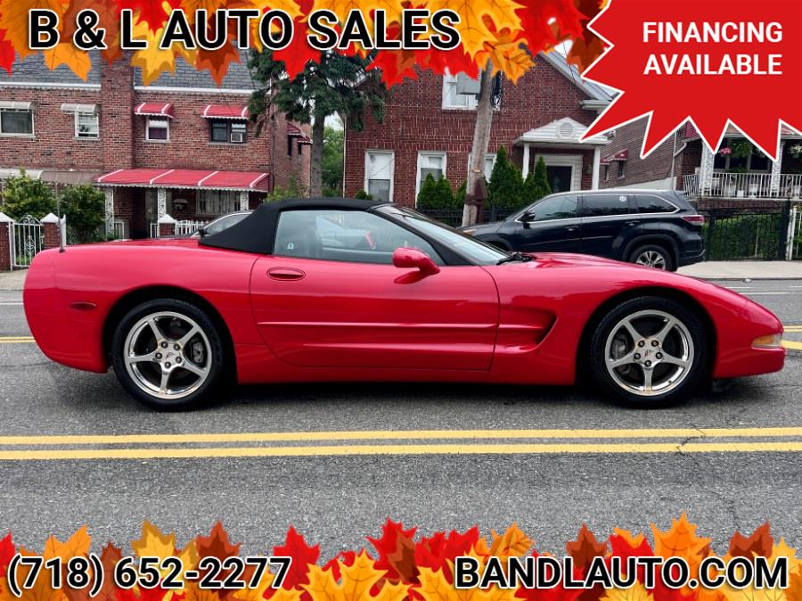 2003 Chevrolet Corvette 2dr Convertible, available for sale in Bronx, New York | B & L Auto Sales LLC. Bronx, New York 2003 Chevrolet Corvette 2dr Convertible, available for sale in Bronx, New York | B & L Auto Sales LLC. Bronx, New York