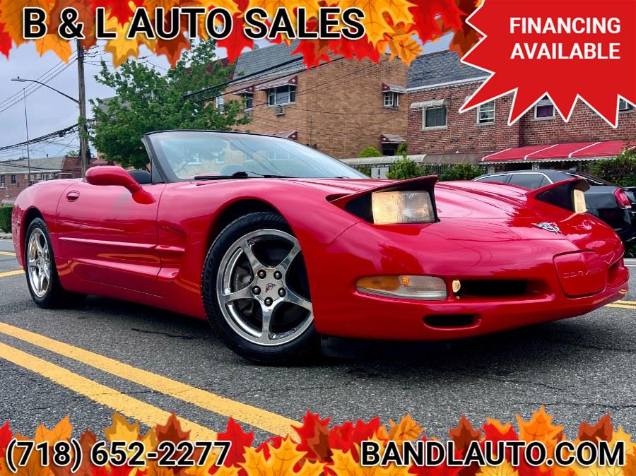 2003 Chevrolet Corvette 2dr Convertible, available for sale in Bronx, New York | B & L Auto Sales LLC. Bronx, New York 2003 Chevrolet Corvette 2dr Convertible, available for sale in Bronx, New York | B & L Auto Sales LLC. Bronx, New York