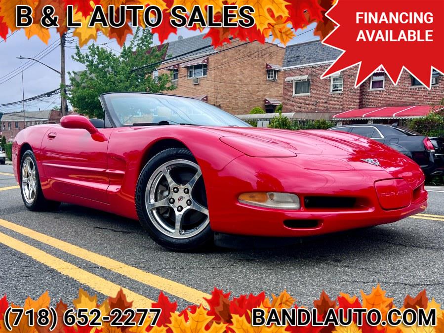 2003 Chevrolet Corvette 2dr Convertible, available for sale in Bronx, New York | B & L Auto Sales LLC. Bronx, New York 2003 Chevrolet Corvette 2dr Convertible, available for sale in Bronx, New York | B & L Auto Sales LLC. Bronx, New York