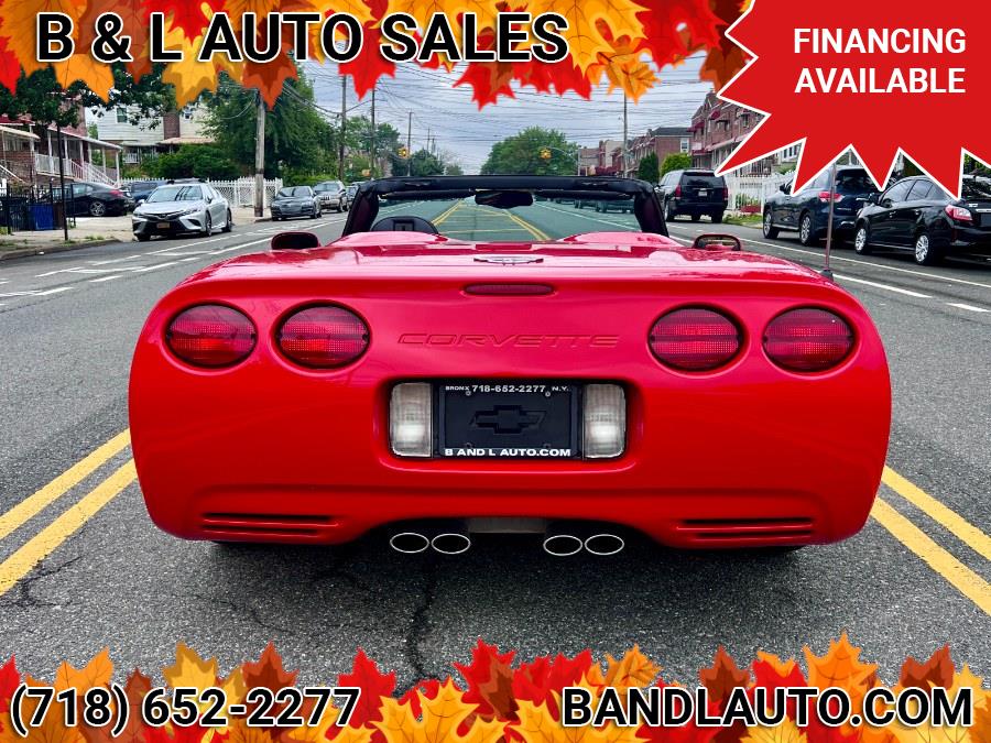 2003 Chevrolet Corvette 2dr Convertible, available for sale in Bronx, New York | B & L Auto Sales LLC. Bronx, New York 2003 Chevrolet Corvette 2dr Convertible, available for sale in Bronx, New York | B & L Auto Sales LLC. Bronx, New York