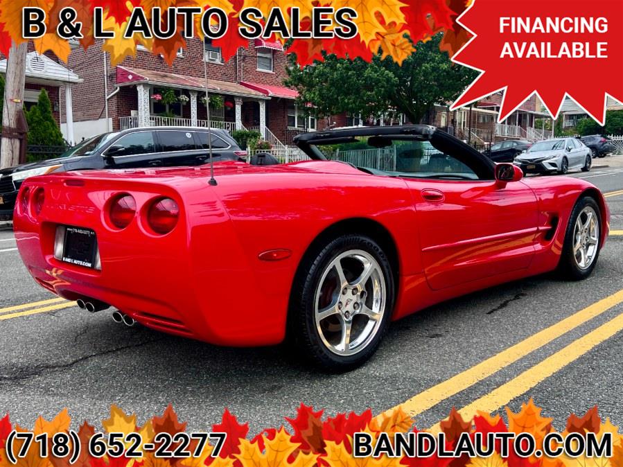 2003 Chevrolet Corvette 2dr Convertible, available for sale in Bronx, New York | B & L Auto Sales LLC. Bronx, New York 2003 Chevrolet Corvette 2dr Convertible, available for sale in Bronx, New York | B & L Auto Sales LLC. Bronx, New York