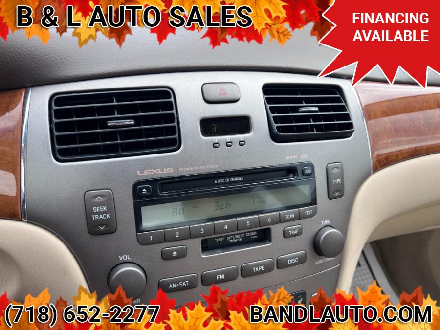 2005 Lexus ES 330 4dr Sedan, available for sale in Bronx, New York | B & L Auto Sales LLC. Bronx, New York 2005 Lexus ES 330 4dr Sedan, available for sale in Bronx, New York | B & L Auto Sales LLC. Bronx, New York