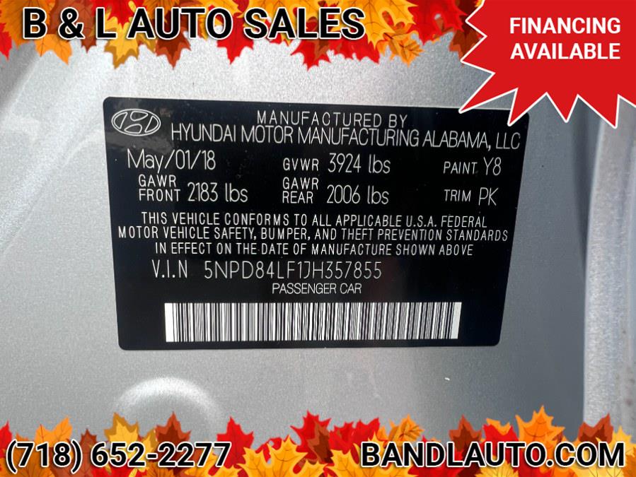 2018 Hyundai Elantra SEL 2.0L Auto, available for sale in Bronx, New York | B & L Auto Sales LLC. Bronx, New York 2018 Hyundai Elantra SEL 2.0L Auto, available for sale in Bronx, New York | B & L Auto Sales LLC. Bronx, New York