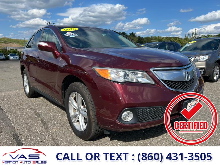 2015 Acura RDX AWD 4dr Tech Pkg, available for sale in Manchester, Connecticut | Vernon Auto Sale & Service. Manchester, Connecticut 2015 Acura RDX AWD 4dr Tech Pkg, available for sale in Manchester, Connecticut | Vernon Auto Sale & Service. Manchester, Connecticut
