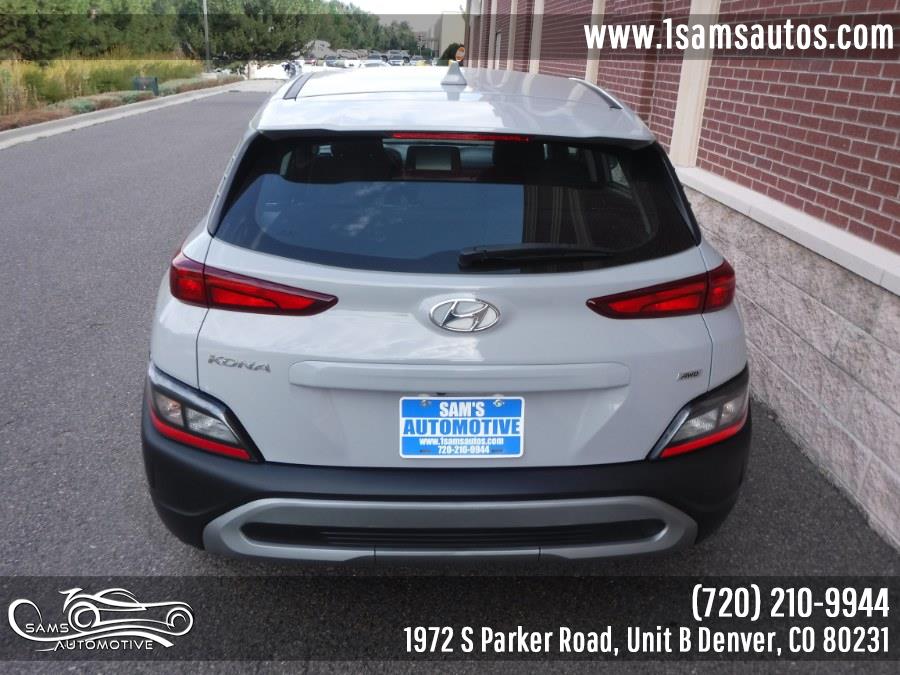 2023 Hyundai Kona SE Auto AWD, available for sale in Denver, Colorado | Sam's Automotive. Denver, Colorado 2023 Hyundai Kona SE Auto AWD, available for sale in Denver, Colorado | Sam's Automotive. Denver, Colorado