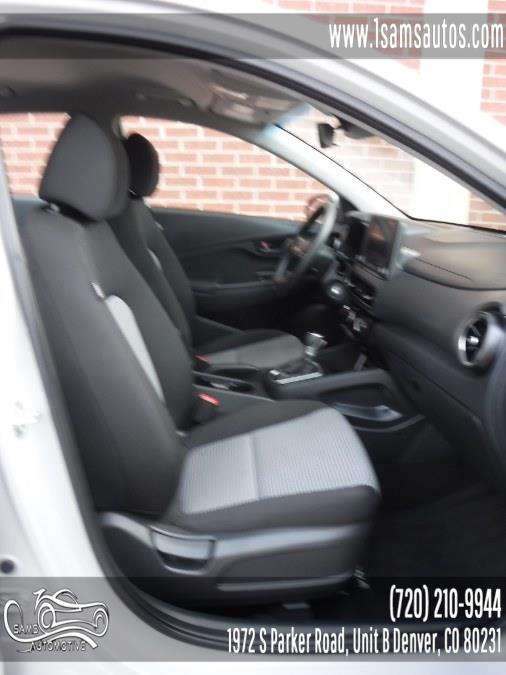 2023 Hyundai Kona SE Auto AWD, available for sale in Denver, Colorado | Sam's Automotive. Denver, Colorado 2023 Hyundai Kona SE Auto AWD, available for sale in Denver, Colorado | Sam's Automotive. Denver, Colorado