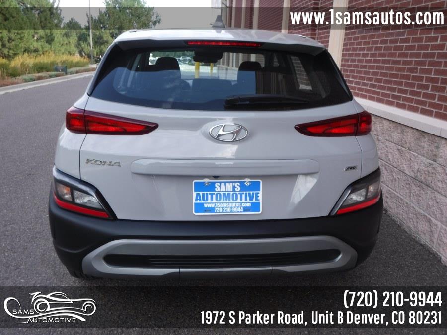2023 Hyundai Kona SE Auto AWD, available for sale in Denver, Colorado | Sam's Automotive. Denver, Colorado 2023 Hyundai Kona SE Auto AWD, available for sale in Denver, Colorado | Sam's Automotive. Denver, Colorado