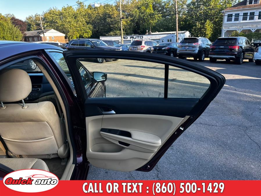 2012 Honda Accord Sdn 4dr I4 Auto LX, available for sale in Bristol, Connecticut | Quick Auto LLC. Bristol, Connecticut 2012 Honda Accord Sdn 4dr I4 Auto LX, available for sale in Bristol, Connecticut | Quick Auto LLC. Bristol, Connecticut