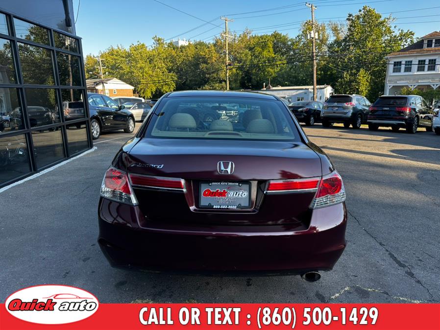 2012 Honda Accord Sdn 4dr I4 Auto LX, available for sale in Bristol, Connecticut | Quick Auto LLC. Bristol, Connecticut 2012 Honda Accord Sdn 4dr I4 Auto LX, available for sale in Bristol, Connecticut | Quick Auto LLC. Bristol, Connecticut