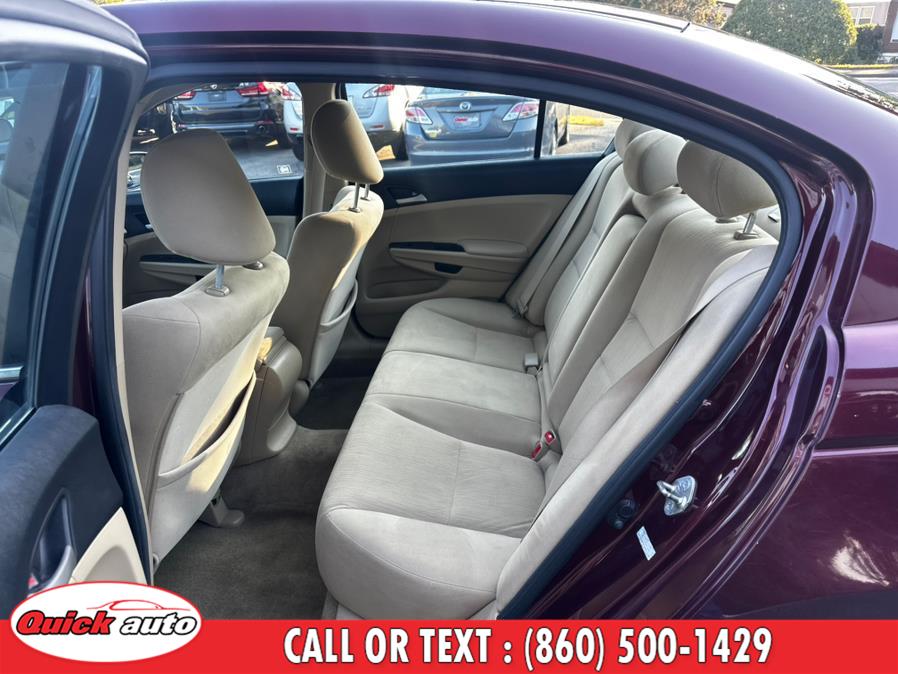 2012 Honda Accord Sdn 4dr I4 Auto LX, available for sale in Bristol, Connecticut | Quick Auto LLC. Bristol, Connecticut 2012 Honda Accord Sdn 4dr I4 Auto LX, available for sale in Bristol, Connecticut | Quick Auto LLC. Bristol, Connecticut