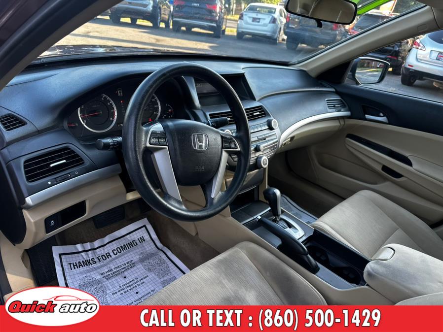 2012 Honda Accord Sdn 4dr I4 Auto LX, available for sale in Bristol, Connecticut | Quick Auto LLC. Bristol, Connecticut 2012 Honda Accord Sdn 4dr I4 Auto LX, available for sale in Bristol, Connecticut | Quick Auto LLC. Bristol, Connecticut