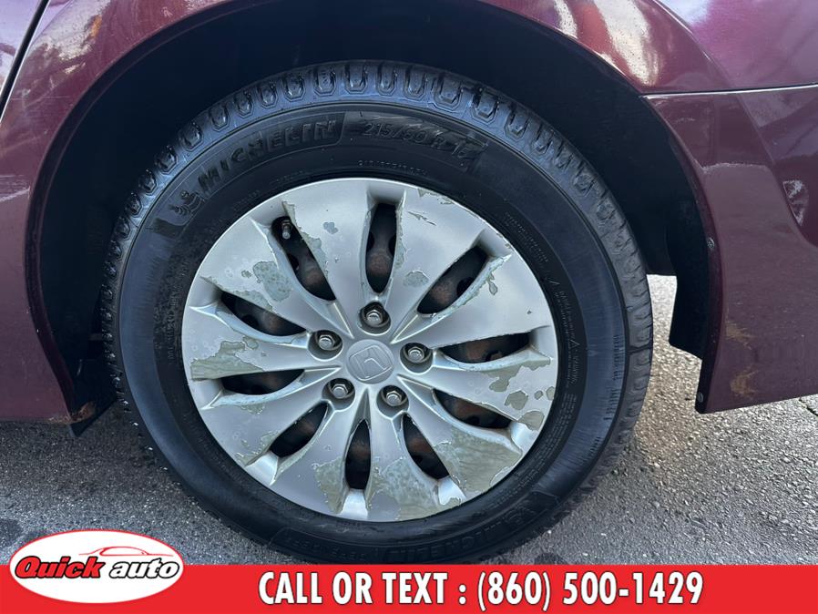 2012 Honda Accord Sdn 4dr I4 Auto LX, available for sale in Bristol, Connecticut | Quick Auto LLC. Bristol, Connecticut 2012 Honda Accord Sdn 4dr I4 Auto LX, available for sale in Bristol, Connecticut | Quick Auto LLC. Bristol, Connecticut