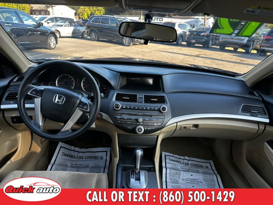 2012 Honda Accord Sdn 4dr I4 Auto LX, available for sale in Bristol, Connecticut | Quick Auto LLC. Bristol, Connecticut 2012 Honda Accord Sdn 4dr I4 Auto LX, available for sale in Bristol, Connecticut | Quick Auto LLC. Bristol, Connecticut