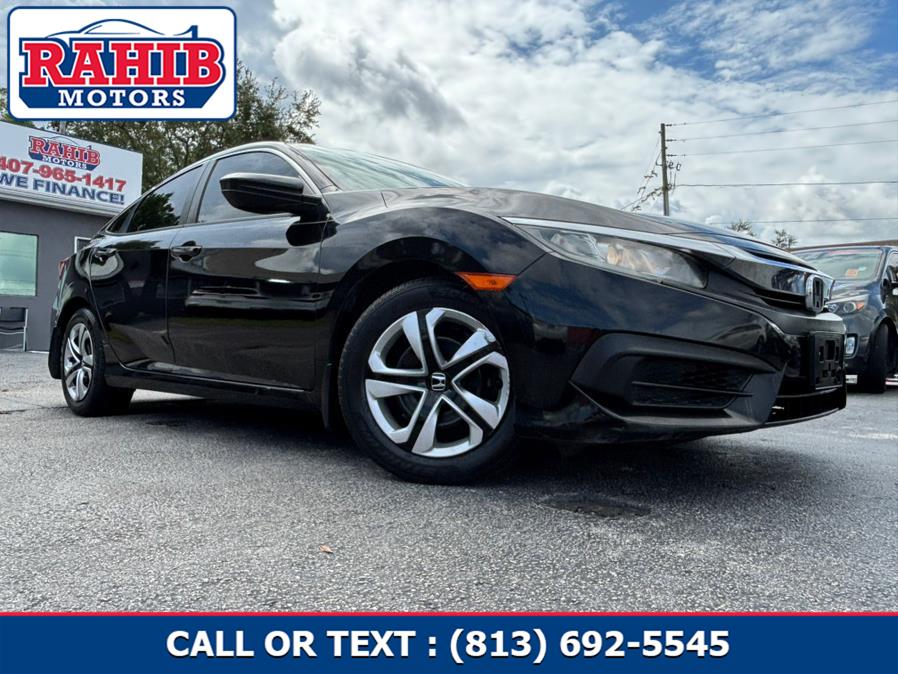 2016 Honda Civic Sedan 4dr CVT LX, available for sale in Orlando, Florida | RAHIB INC. Orlando, Florida 2016 Honda Civic Sedan 4dr CVT LX, available for sale in Orlando, Florida | RAHIB INC. Orlando, Florida
