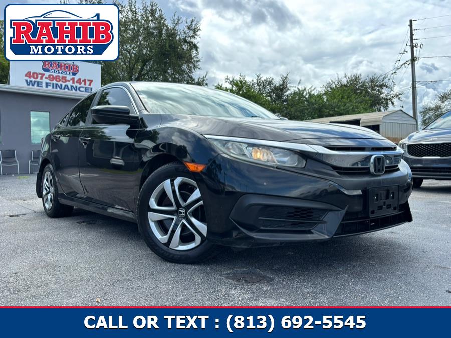 2016 Honda Civic Sedan 4dr CVT LX, available for sale in Orlando, Florida | RAHIB INC. Orlando, Florida 2016 Honda Civic Sedan 4dr CVT LX, available for sale in Orlando, Florida | RAHIB INC. Orlando, Florida