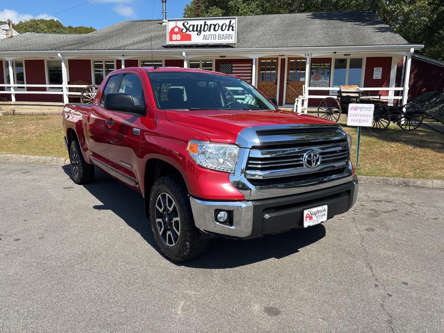 2016 Toyota Tundra 4WD Truck Double Cab 5.7L V8 6-Spd AT SR5 (Natl), available for sale in Old Saybrook, Connecticut | Saybrook Auto Barn. Old Saybrook, Connecticut 2016 Toyota Tundra 4WD Truck Double Cab 5.7L V8 6-Spd AT SR5 (Natl), available for sale in Old Saybrook, Connecticut | Saybrook Auto Barn. Old Saybrook, Connecticut