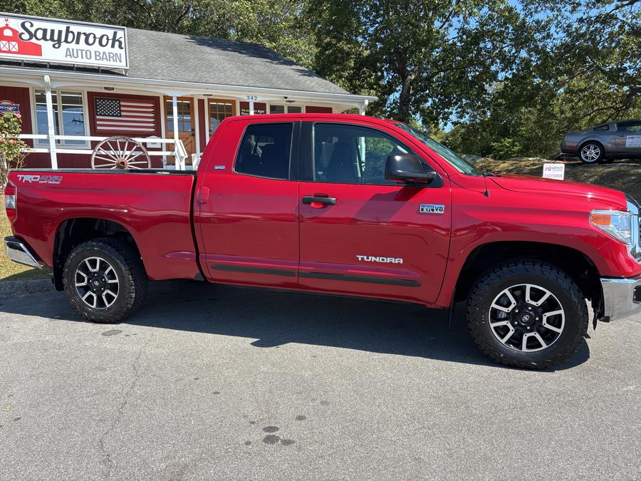 2016 Toyota Tundra 4WD Truck Double Cab 5.7L V8 6-Spd AT SR5 (Natl), available for sale in Old Saybrook, Connecticut | Saybrook Auto Barn. Old Saybrook, Connecticut 2016 Toyota Tundra 4WD Truck Double Cab 5.7L V8 6-Spd AT SR5 (Natl), available for sale in Old Saybrook, Connecticut | Saybrook Auto Barn. Old Saybrook, Connecticut