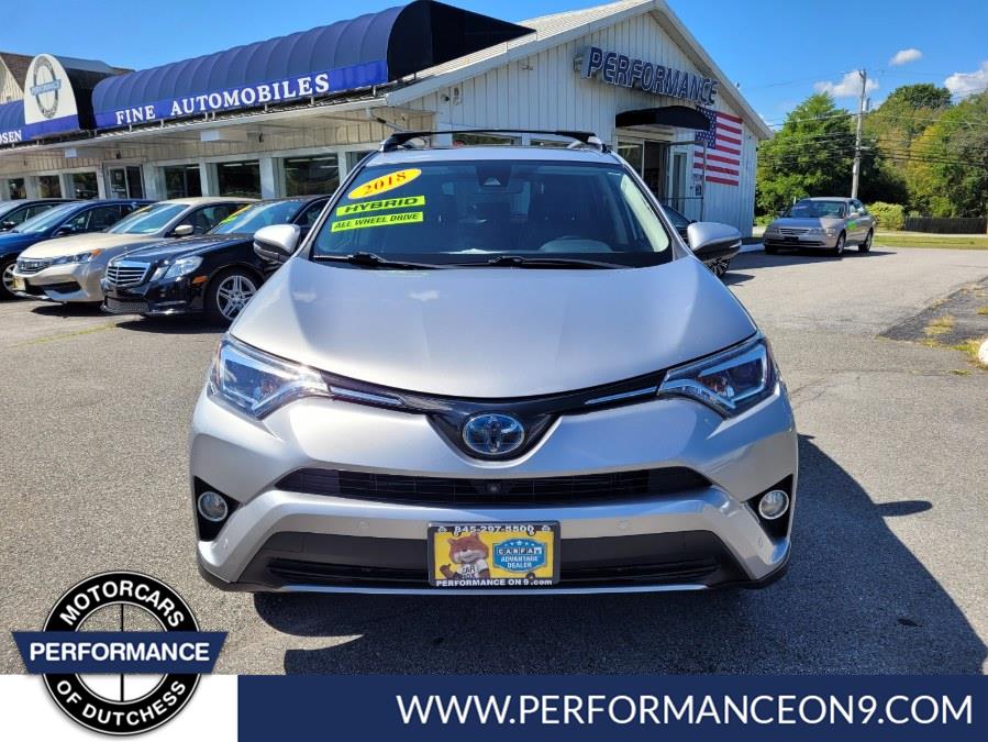 2018 Toyota RAV4 Hybrid Limited AWD (Natl), available for sale in Wappingers Falls, New York | Performance Motor Cars. Wappingers Falls, New York 2018 Toyota RAV4 Hybrid Limited AWD (Natl), available for sale in Wappingers Falls, New York | Performance Motor Cars. Wappingers Falls, New York