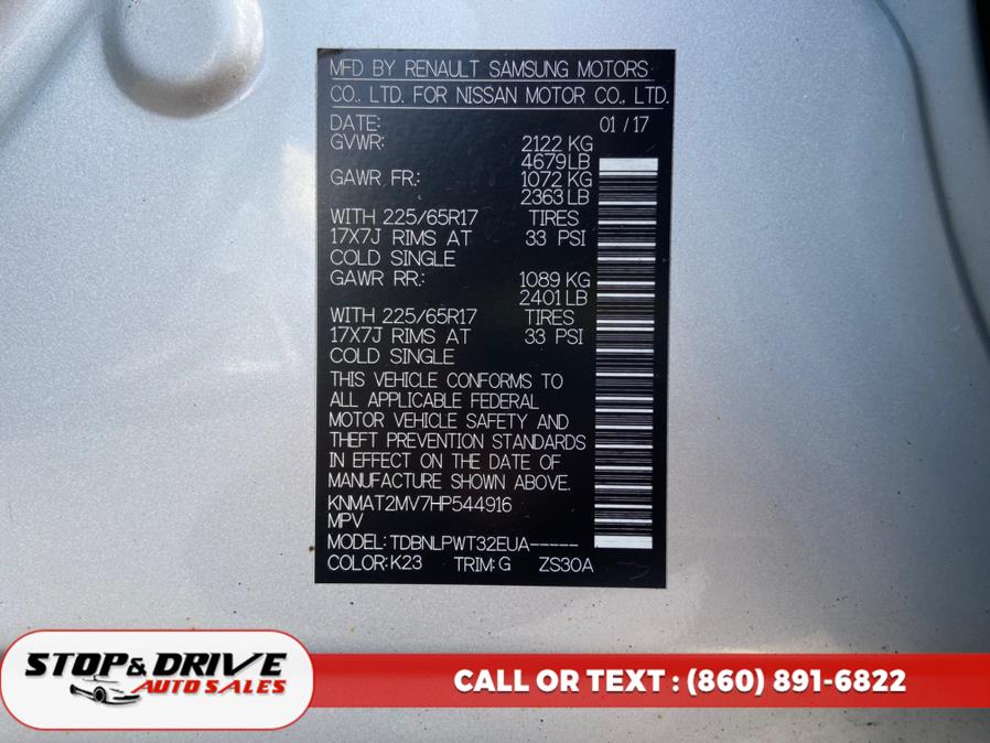2017 Nissan Rogue AWD S, available for sale in East Windsor, Connecticut | Stop & Drive Auto Sales. East Windsor, Connecticut 2017 Nissan Rogue AWD S, available for sale in East Windsor, Connecticut | Stop & Drive Auto Sales. East Windsor, Connecticut