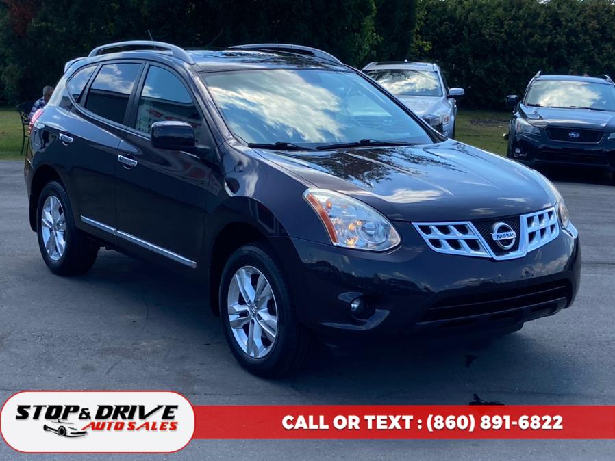 2013 Nissan Rogue AWD 4dr SV, available for sale in East Windsor, Connecticut | Stop & Drive Auto Sales. East Windsor, Connecticut 2013 Nissan Rogue AWD 4dr SV, available for sale in East Windsor, Connecticut | Stop & Drive Auto Sales. East Windsor, Connecticut