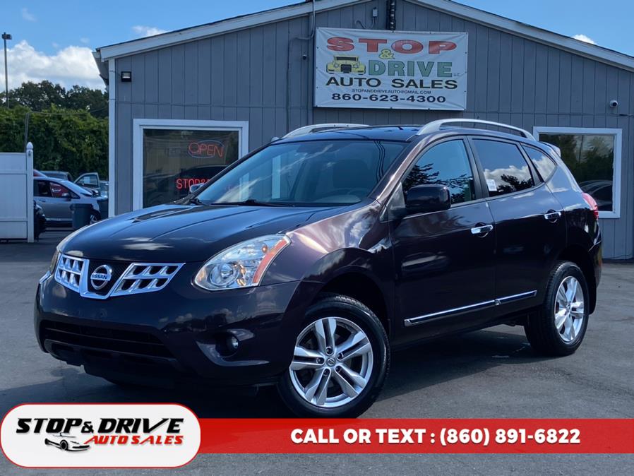 2013 Nissan Rogue AWD 4dr SV, available for sale in East Windsor, Connecticut | Stop & Drive Auto Sales. East Windsor, Connecticut 2013 Nissan Rogue AWD 4dr SV, available for sale in East Windsor, Connecticut | Stop & Drive Auto Sales. East Windsor, Connecticut
