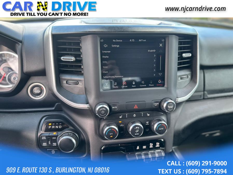 2019 Ram 1500 Big Horn/Lone Star Crew Cab 4x4 5'7 Box, available for sale in Burlington, New Jersey | Car N Drive. Burlington, New Jersey 2019 Ram 1500 Big Horn/Lone Star Crew Cab 4x4 5'7 Box, available for sale in Burlington, New Jersey | Car N Drive. Burlington, New Jersey