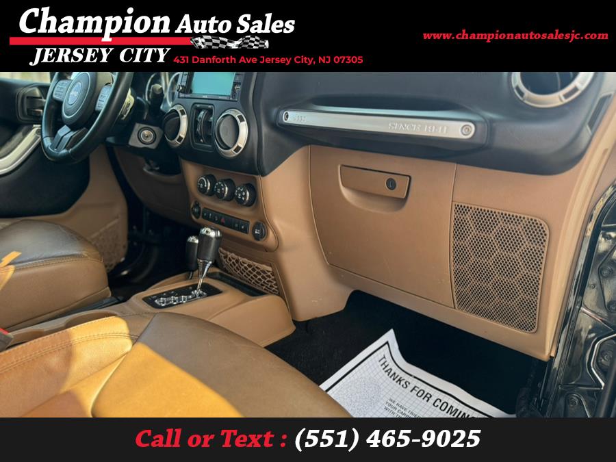 2013 Jeep Wrangler Unlimited 4WD 4dr Sahara, available for sale in Jersey City, New Jersey | Champion Auto Sales. Jersey City, New Jersey 2013 Jeep Wrangler Unlimited 4WD 4dr Sahara, available for sale in Jersey City, New Jersey | Champion Auto Sales. Jersey City, New Jersey