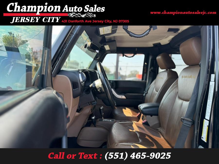2013 Jeep Wrangler Unlimited 4WD 4dr Sahara, available for sale in Jersey City, New Jersey | Champion Auto Sales. Jersey City, New Jersey 2013 Jeep Wrangler Unlimited 4WD 4dr Sahara, available for sale in Jersey City, New Jersey | Champion Auto Sales. Jersey City, New Jersey