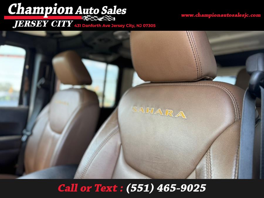 2013 Jeep Wrangler Unlimited 4WD 4dr Sahara, available for sale in Jersey City, New Jersey | Champion Auto Sales. Jersey City, New Jersey 2013 Jeep Wrangler Unlimited 4WD 4dr Sahara, available for sale in Jersey City, New Jersey | Champion Auto Sales. Jersey City, New Jersey