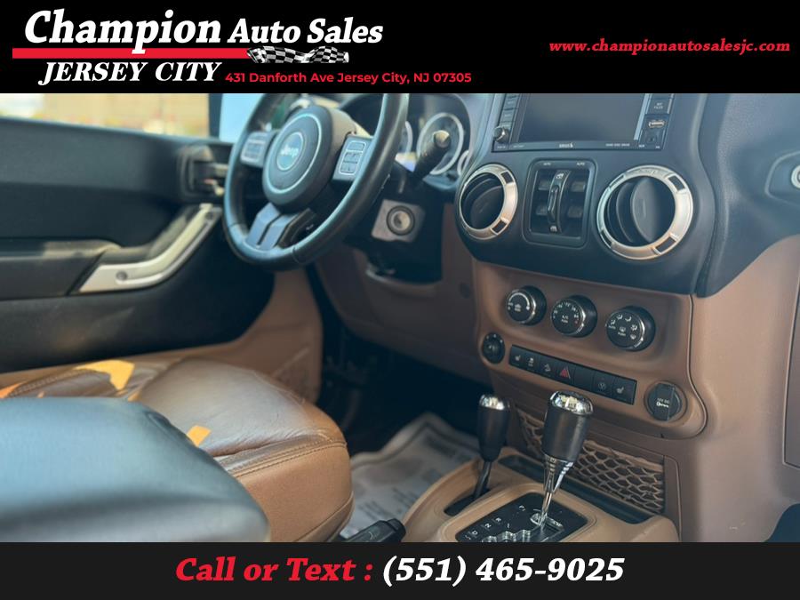 2013 Jeep Wrangler Unlimited 4WD 4dr Sahara, available for sale in Jersey City, New Jersey | Champion Auto Sales. Jersey City, New Jersey 2013 Jeep Wrangler Unlimited 4WD 4dr Sahara, available for sale in Jersey City, New Jersey | Champion Auto Sales. Jersey City, New Jersey
