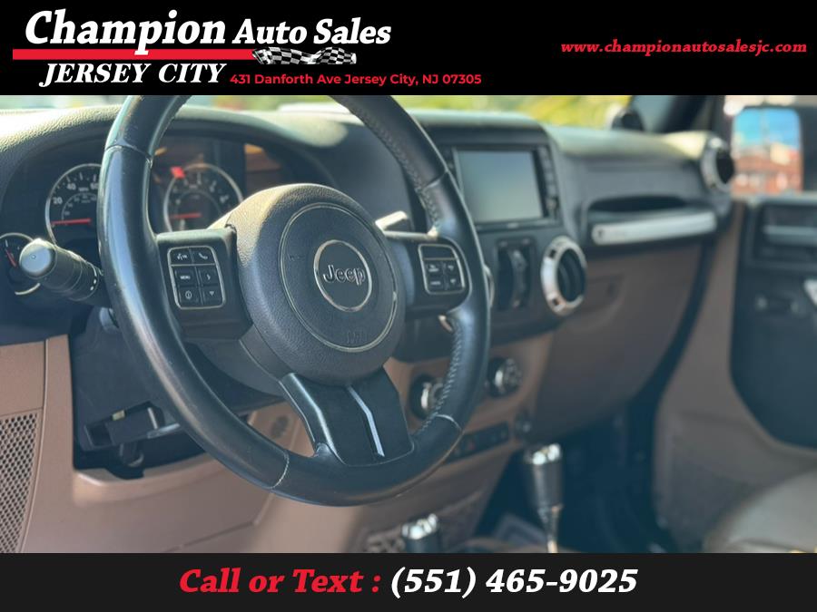 2013 Jeep Wrangler Unlimited 4WD 4dr Sahara, available for sale in Jersey City, New Jersey | Champion Auto Sales. Jersey City, New Jersey 2013 Jeep Wrangler Unlimited 4WD 4dr Sahara, available for sale in Jersey City, New Jersey | Champion Auto Sales. Jersey City, New Jersey