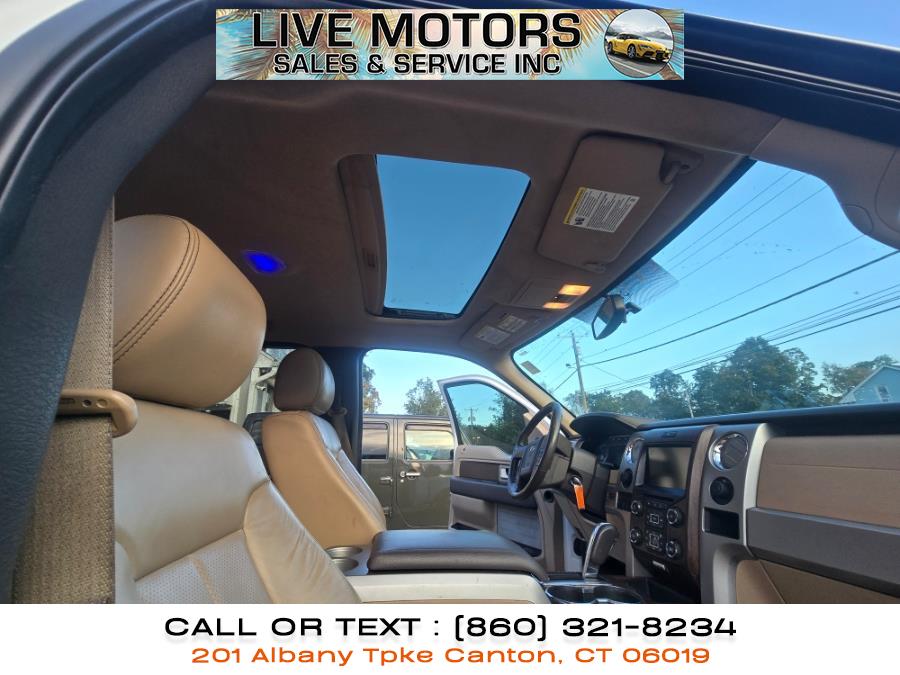 2013 Ford F-150 4WD SuperCrew 145" Lariat, available for sale in Canton, Connecticut | Live Motors Sales and Service INC. Canton, Connecticut 2013 Ford F-150 4WD SuperCrew 145" Lariat, available for sale in Canton, Connecticut | Live Motors Sales and Service INC. Canton, Connecticut